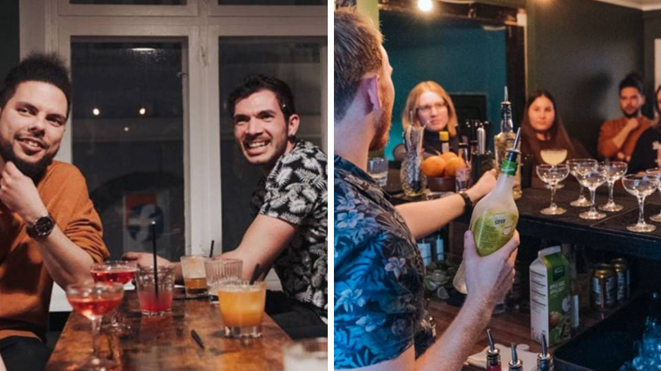 Deltag i cocktailkursus hos CocktailCompany med shake-teknikker og smagning af 4 cocktails.