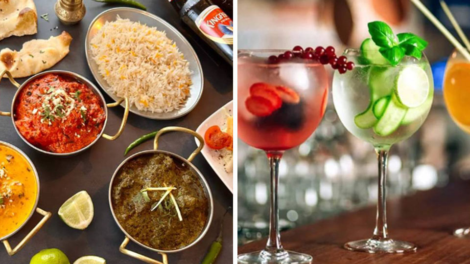 Autentiske indiske retter og cocktails serveret i den stemningsfulde Restaurant Maharaja nær Nordhavn Station.