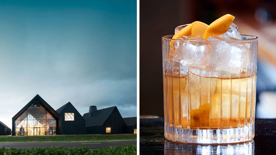 Rundvisning på Stauning Whisky og Lowlands destilleri inklusiv smagning af cocktails.